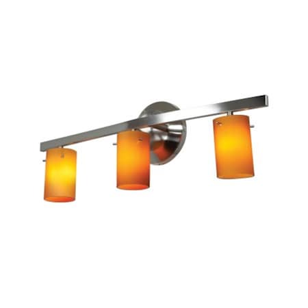 63813-47-CH-OPL Chrome Vanity With Opal Glass Access Lighting